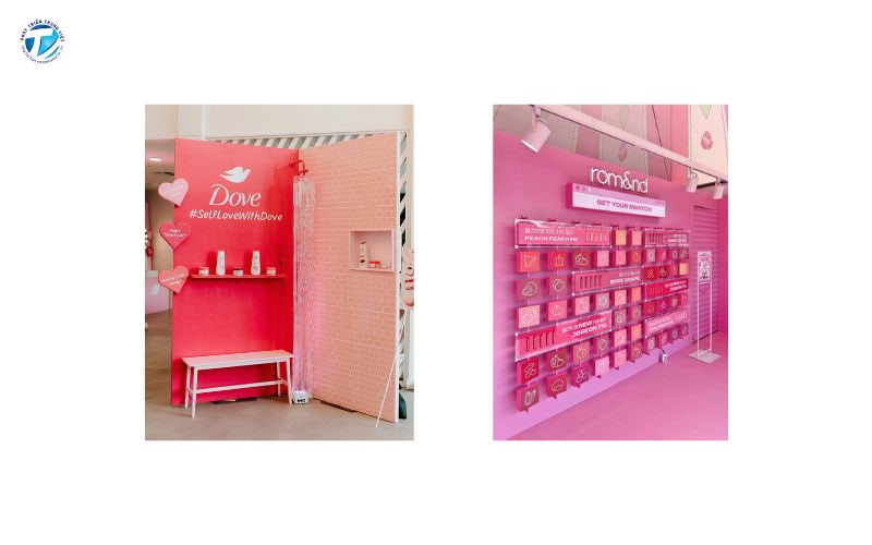 Tùy vào độ phức tạp khi thi công booth check in giá sẽ thay đổi